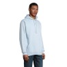 Sweat-Shirt Éco-responsable Unisex à Capuche Personnalisé CONDOR Matières : coton Taille textile : 3XL Couleurs : bleu crémeux c