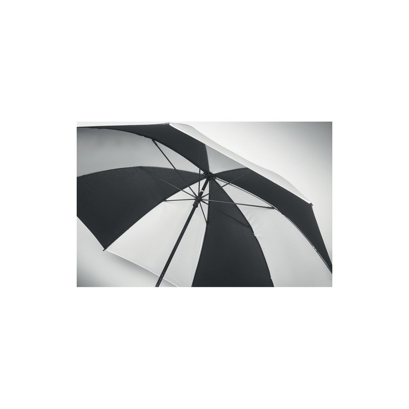 Parapluie tempête 30 pouces UGUA Matières : PET Couleurs : noir goodies publicitaire événementiel