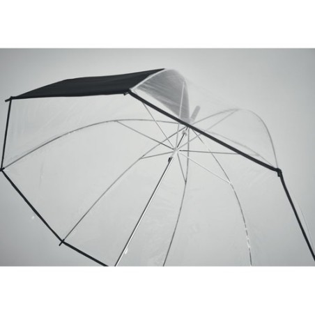Parapluie pratique et personnalisable 23 pouces - GOTA Matières : PET Couleurs : noir personnalisation rapide en France