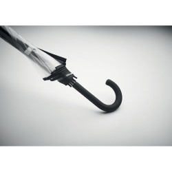 Parapluie pratique et personnalisable 23 pouces - GOTA Matières : PET Couleurs : noir accessoire événementiel unique