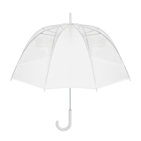 Parapluie pratique et personnalisable 23 pouces - GOTA Matières : PET Couleurs : blanc goodies publicitaire événementiel