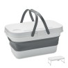 Panier de pique-nique pliable idéal pour vos sorties - CESTA Matières : polypropylène (PP) Couleurs : blanc