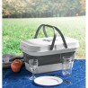 Panier de pique-nique pliable idéal pour vos sorties - CESTA Matières : polypropylène (PP) Couleurs : blanc goodies publicitaire