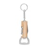 Outil de poche 3en1 en bambou personnalisé et pratique - ALLIN1 Matières : acier inoxydable Couleurs : bois cadeau entreprise pa
