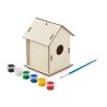Nichoir en kit personnalisé  - PAINTHOUSE pour votre jardin Matières : bois Couleurs : bois