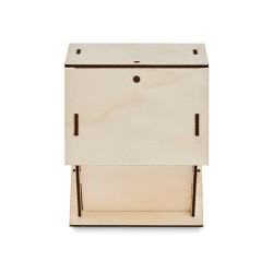 Nichoir en kit personnalisé  - PAINTHOUSE pour votre jardin Matières : bois Couleurs : bois cadeau entreprise pas cher