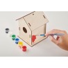 Nichoir en kit personnalisé  - PAINTHOUSE pour votre jardin Matières : bois Couleurs : bois livraison express 24h 48h