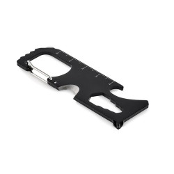 Multi-outil de poche pratique et personnalisé VETOOL Matières : acier inoxydable Couleurs : noir