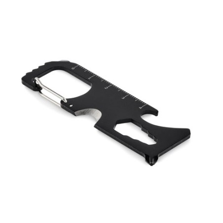Multi-outil de poche pratique et personnalisé VETOOL Matières : acier inoxydable Couleurs : noir