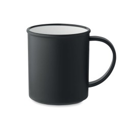 Mug réutilisable  pratique 300 ml personnalisé - ALAS Matières : polypropylène (PP) Couleurs : noir