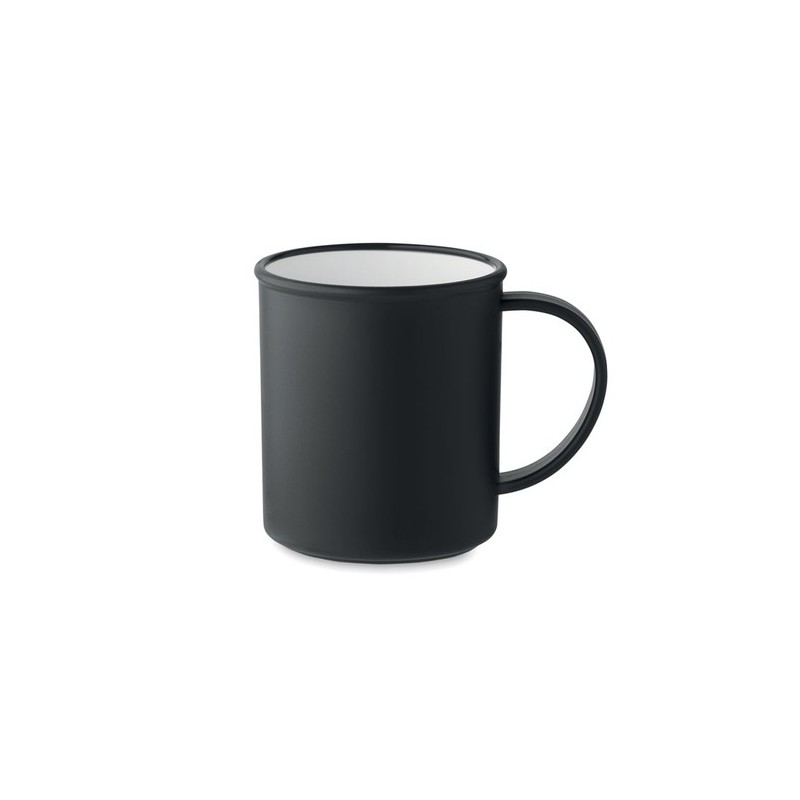 Mug réutilisable  pratique 300 ml personnalisé - ALAS Matières : polypropylène (PP) Couleurs : noir