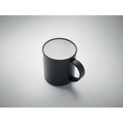 Mug réutilisable  pratique 300 ml personnalisé - ALAS Matières : polypropylène (PP) Couleurs : noir livraison express 24h 48h