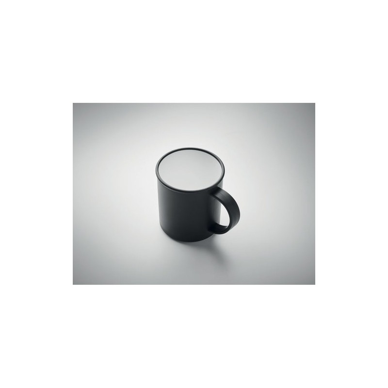 Mug réutilisable  pratique 300 ml personnalisé - ALAS Matières : polypropylène (PP) Couleurs : noir livraison express 24h 48h