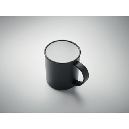Mug réutilisable  pratique 300 ml personnalisé - ALAS Matières : polypropylène (PP) Couleurs : noir livraison express 24h 48h