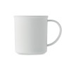 Mug réutilisable  pratique 300 ml personnalisé - ALAS Matières : polypropylène (PP) Couleurs : blanc marquage laser ultra précis