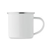 Mug en émail sublimation 200ml personnalisé - Plateado S Matières : métal Couleurs : blanc personnalisable avec votre logo