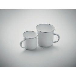 Mug en émail sublimation 200ml personnalisé - Plateado S Matières : métal Couleurs : blanc livraison express 24h 48h