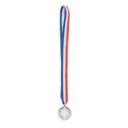 Médaille personnalisée événementielle 5cm - WINNER Matières : métal Couleurs : argenté mat 2