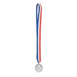 Médaille personnalisée événementielle 5cm - WINNER Matières : métal Couleurs : argenté mat livraison express 24h 48h