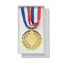 Médaille personnalisée événementielle 5cm - WINNER Matières : métal Couleurs : doré personnalisable avec votre logo