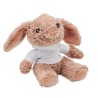 Cadeau d'entreprise  personnalisé - Lapin en peluche BUNNY Matières : PET Couleurs : blanc
