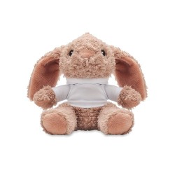 Cadeau d'entreprise  personnalisé - Lapin en peluche BUNNY Matières : PET Couleurs : blanc cadeau entreprise pas cher