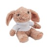 Cadeau d'entreprise  personnalisé - Lapin en peluche BUNNY Matières : PET Couleurs : blanc goodies publicitaire événementiel