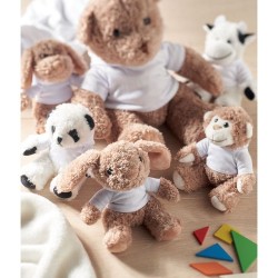 Cadeau d'entreprise  personnalisé - Lapin en peluche BUNNY Matières : PET Couleurs : blanc livraison express 24h 48h
