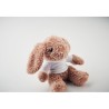 Cadeau d'entreprise  personnalisé - Lapin en peluche BUNNY Matières : PET Couleurs : blanc objet promotionnel éco-responsable