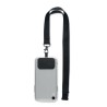 Lanyard pratique personnalisée pour téléphone - AMESTE Matières : PET Couleurs : noir personnalisable avec votre logo