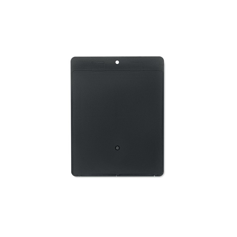 Lampe solaire personnalisée à diodes - MOTI Matières : polypropylène (PP) Couleurs : noir personnalisable avec votre logo