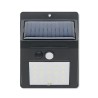 Lampe solaire personnalisée à diodes - MOTI Matières : polypropylène (PP) Couleurs : noir cadeau entreprise pas cher