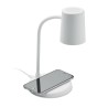 Lampe haut-parleur multifonction personnalisable avec chargeur - SPOT Matières : ABS Couleurs : blanc cadeau entreprise pas cher