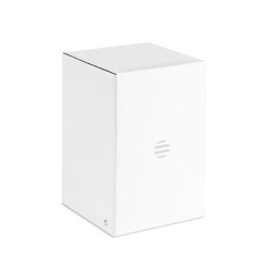 Lampe haut-parleur multifonction personnalisable avec chargeur - SPOT Matières : ABS Couleurs : blanc livraison express 24h 48h