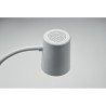 Lampe haut-parleur multifonction personnalisable avec chargeur - SPOT Matières : ABS Couleurs : blanc objet promotionnel éco-res