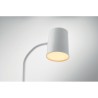 Lampe haut-parleur multifonction personnalisable avec chargeur - SPOT Matières : ABS Couleurs : blanc accessoire événementiel un