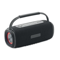 Haut-parleur Étanche Personnalisé 2x10W - NOTAMUSIC Matières : ABS Couleurs : noir cadeau entreprise pas cher
