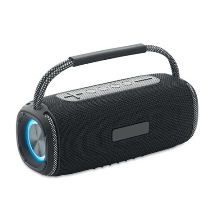 Haut-parleur Étanche Personnalisé 2x10W - NOTAMUSIC Matières : ABS Couleurs : noir goodies publicitaire événementiel