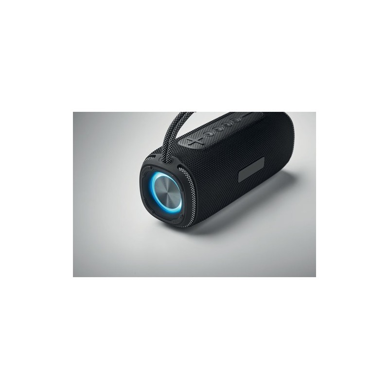 Haut-parleur Étanche Personnalisé 2x10W - NOTAMUSIC Matières : ABS Couleurs : noir marquage laser ultra précis