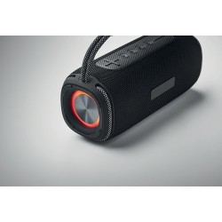 Haut-parleur Étanche Personnalisé 2x10W - NOTAMUSIC Matières : ABS Couleurs : noir personnalisation rapide en France