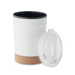Gobelet isotherme personnalisable double paroi 300ml - NOMU Matières : acier inoxydable Couleurs : blanc objet promotionnel éco-