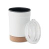Gobelet isotherme personnalisable double paroi 300ml - NOMU Matières : acier inoxydable Couleurs : blanc objet promotionnel éco-
