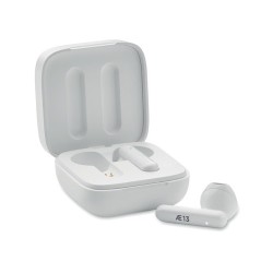 Écouteurs TWS Personnalisés au Design Chic et Son de Qualité - SONORA Matières : ABS Couleurs : blanc goodies publicitaire événe