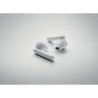 Écouteurs TWS Personnalisés au Design Chic et Son de Qualité - SONORA Matières : ABS Couleurs : blanc marquage laser ultra préci
