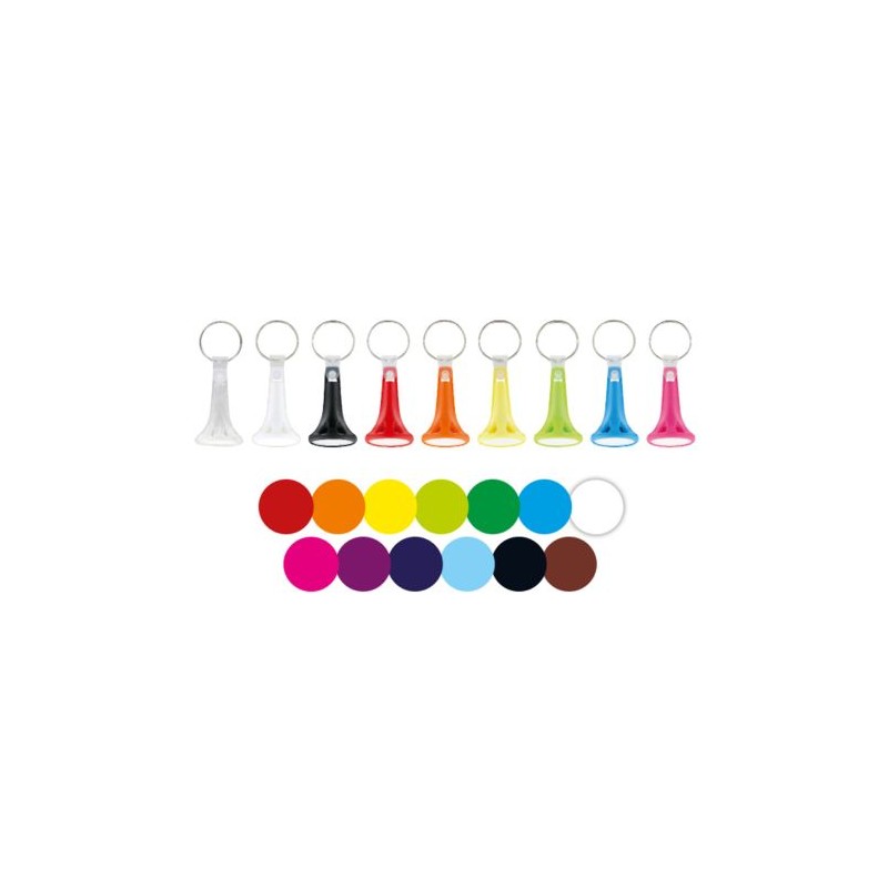 Porte-clés Porte-Jeton Personnalisable