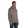 Sweat-Shirt Éco-responsable Unisex à Capuche Personnalisé CONDOR Matières : coton Taille textile : M Couleurs : anthracite chiné