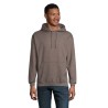 Sweat-Shirt Éco-responsable Unisex à Capuche Personnalisé CONDOR Matières : coton Taille textile : L Couleurs : anthracite chiné