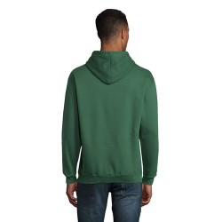 Sweat-Shirt Éco-responsable Unisex à Capuche Personnalisé CONDOR Matières : coton Taille textile : S Couleurs : vert bouteille o