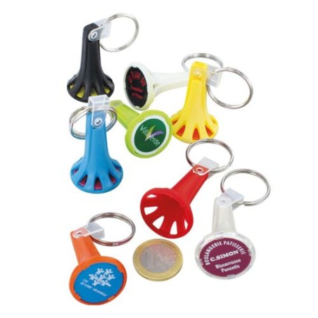 Porte-clés Porte-Jeton Personnalisable