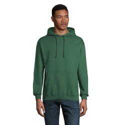 Sweat-Shirt Éco-responsable Unisex à Capuche Personnalisé CONDOR Matières : coton Taille textile : L Couleurs : vert bouteille o
